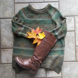 Mossimo Green Sweater